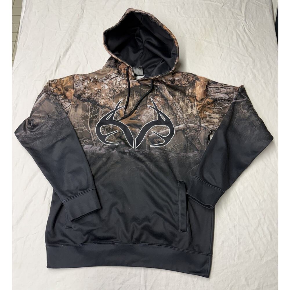 RealTree by Colosseum Hoodie Camo Pullover Mens Size M Long Sleeve